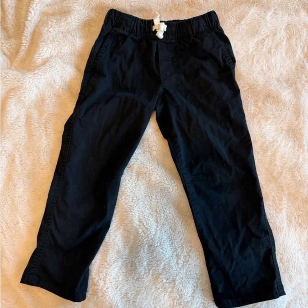 Cat & Jack Black Elastic Waist Kids Pants
